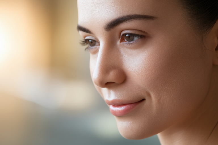 femme-visage-grosplan-peau-lisse