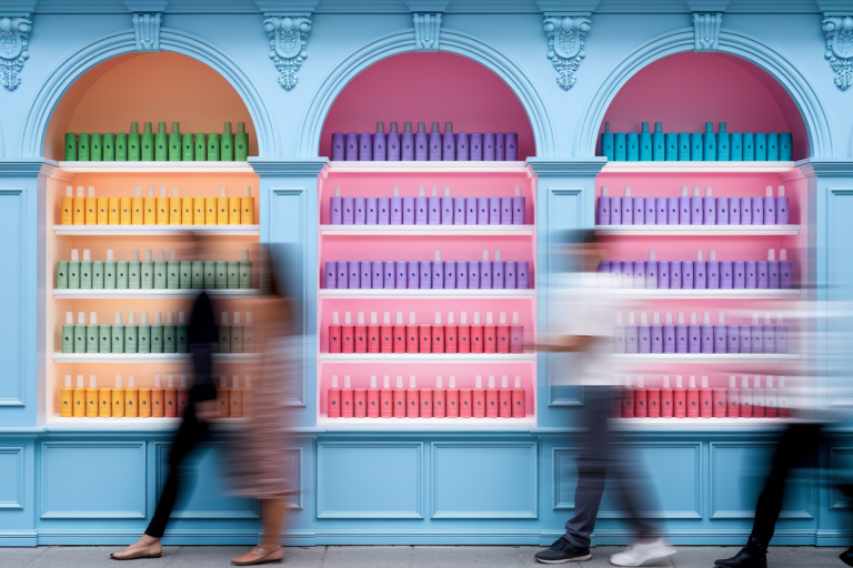 vitrine-produits-beaute-colores-personnes
