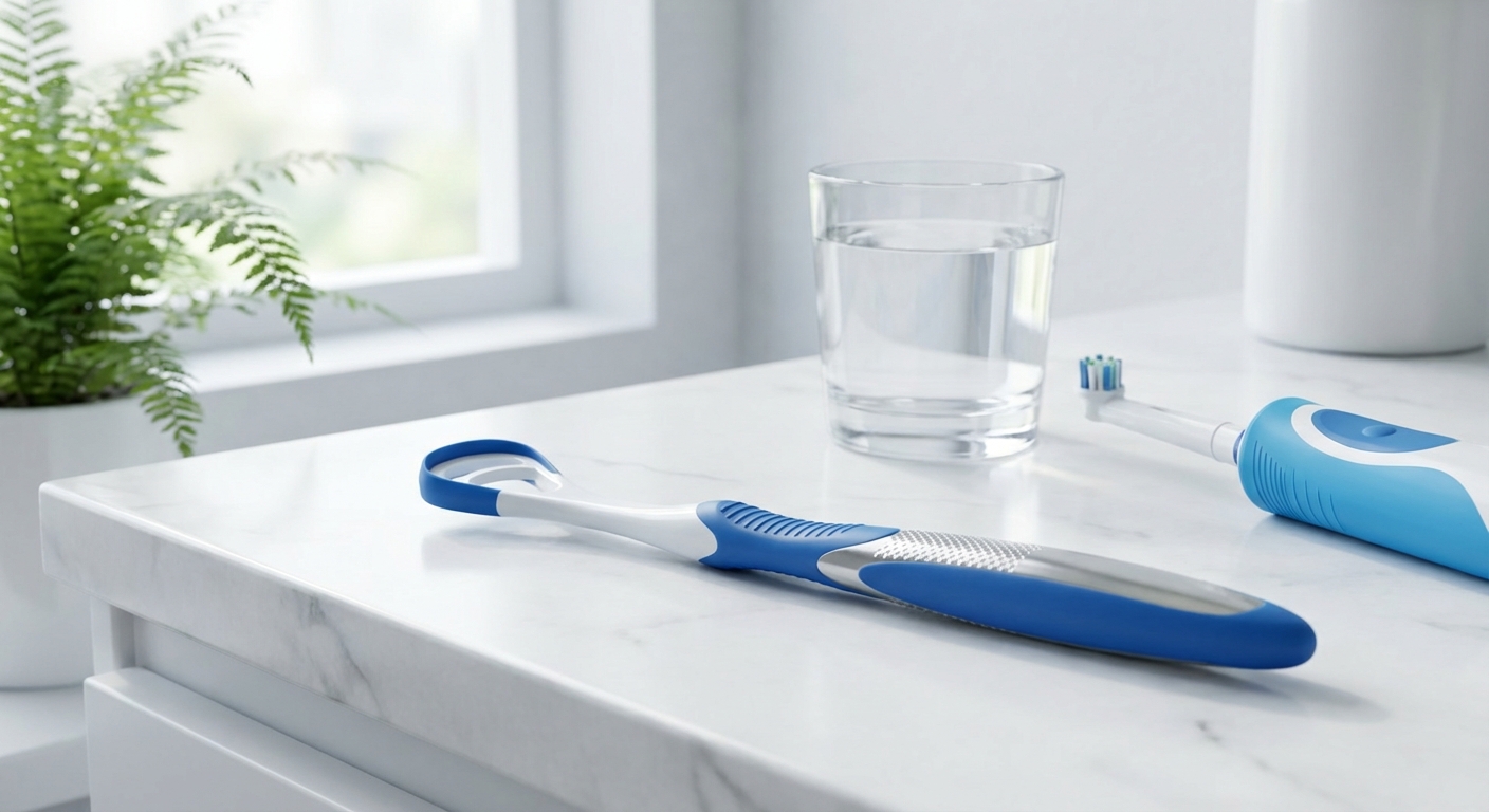 Gratte langue Halita par Crinex : un outil essentiel pour une hygiène bucco-dentaire complète
