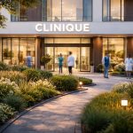 clinique-moderne-jardin-plantes-pave