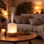 salon-brume-parfumee-lampe-aromatherapie-plantes