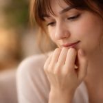 main-reflexion-arriere-plan-flou