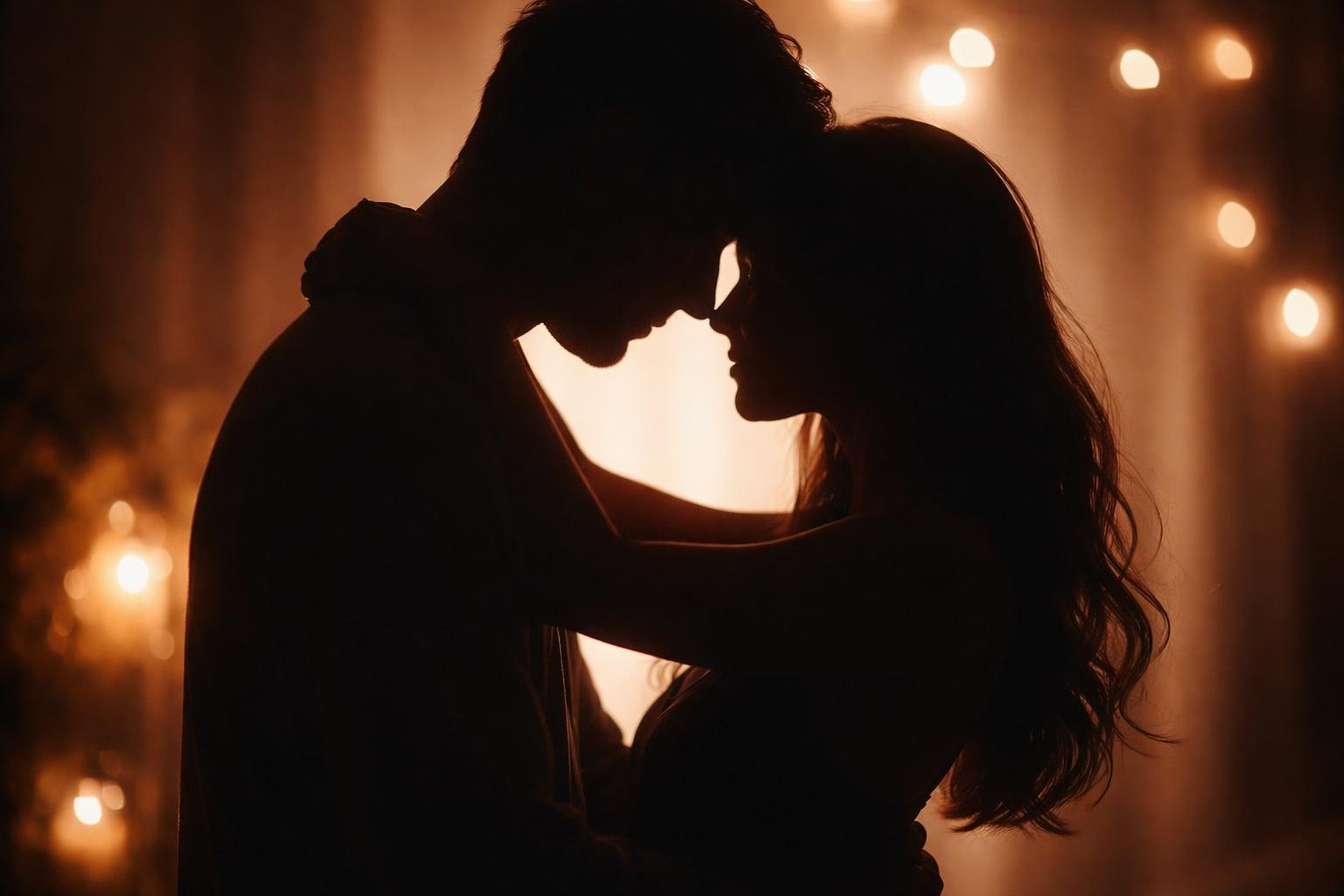 silhouette-couple-etreinte-ambiance-intime