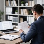 bureau-moderne-professionnel-bibliotheque