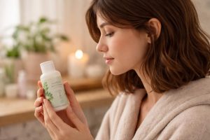 personne-profil-cheveux-bouteille-lotion