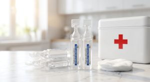 Le sérum physiologique : un indispensable de la trousse de soins